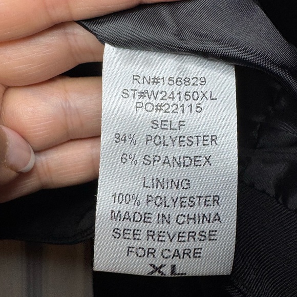 White Birch Black Label cropped Blazer and Short Skirt Size XL NWOT - Picture 12 of 16